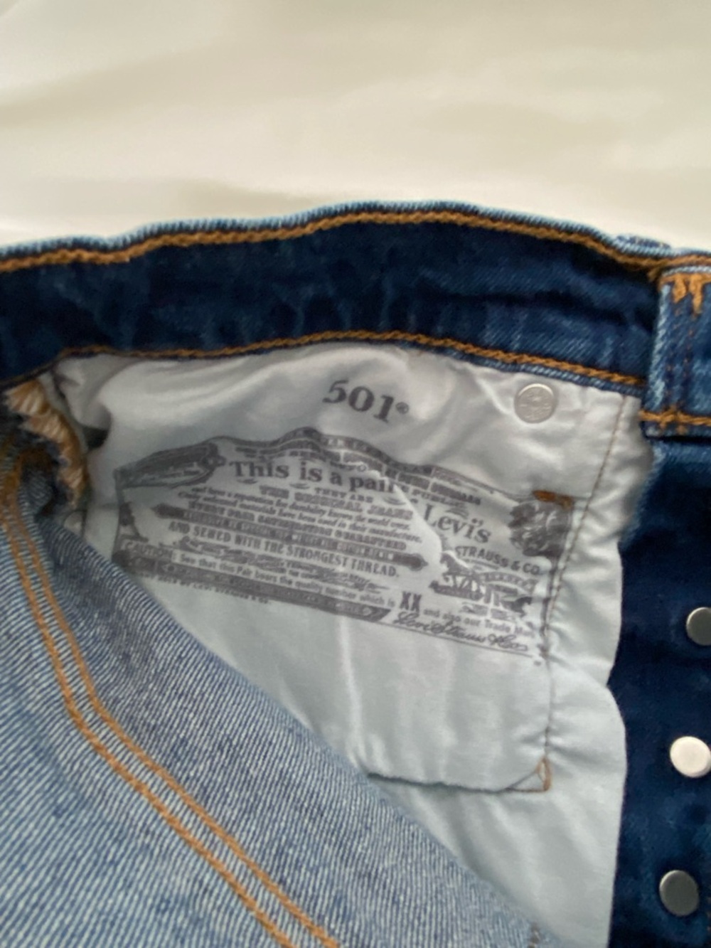 Levis Denim Shorts - Picture 11 of 14